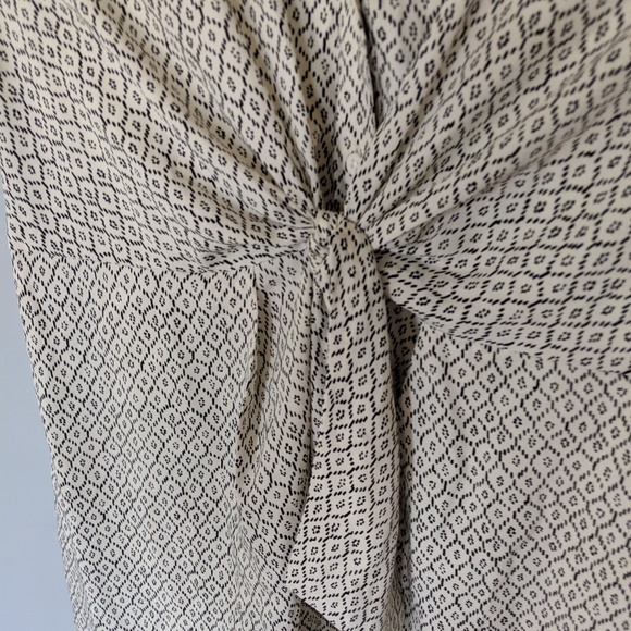 Motherhood Maternity Printed Tie Dress - Picture 4 of 5